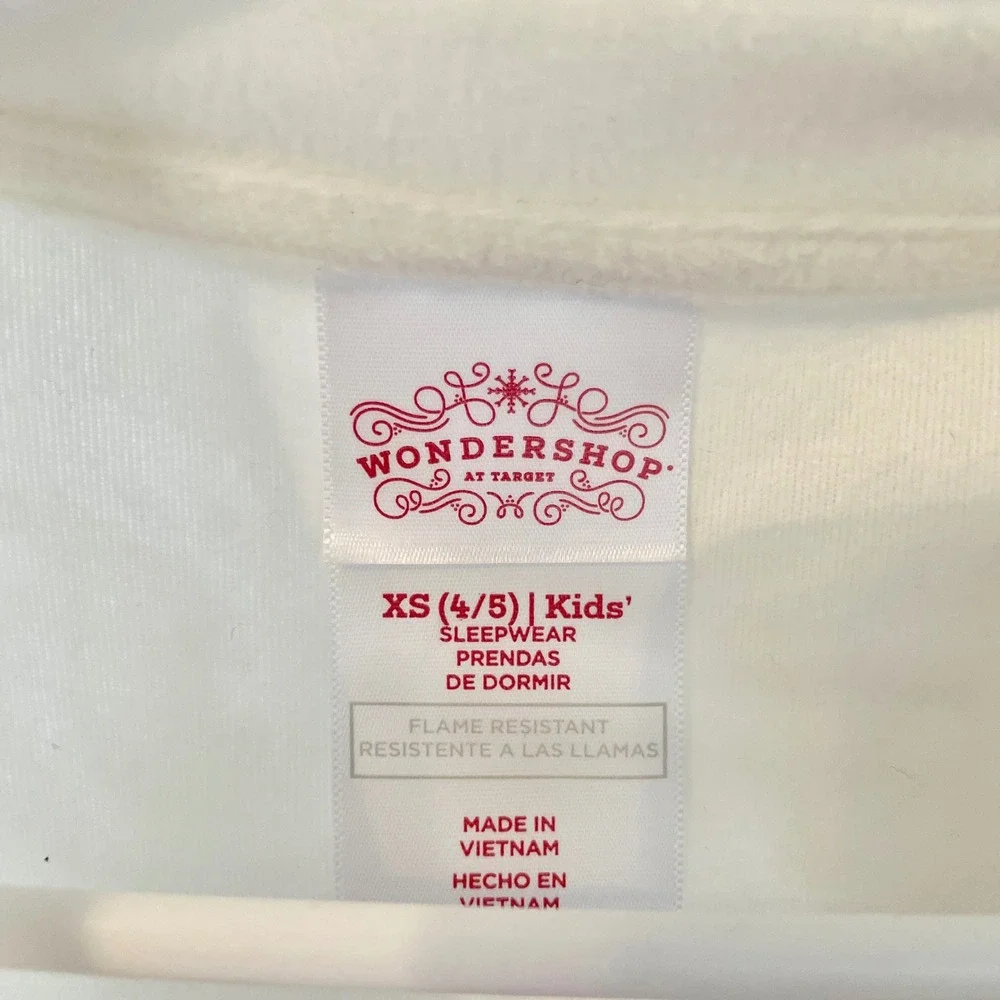 WonderShop Kids‎ Cream Ski Village Fair Isle Sweatshirt XS 4/5